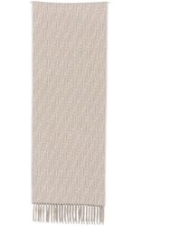 Fendi - Ff Wool Scarf - Lyst