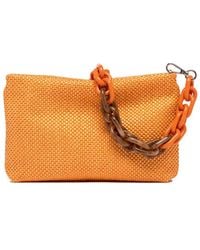 Gianni Chiarini - Brenda Clutch Bag With Resin Chain - Lyst