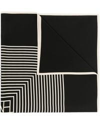 TOTEME - Monogram Silk Scarf - Lyst