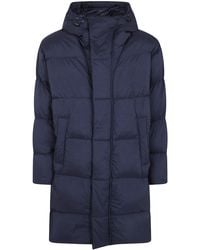 Herno - Piumino Lungo Con Cappuccio - Lyst