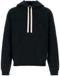 Jil Sander - Sweatshirt W/Hoodie - Lyst