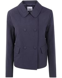 Aspesi - "Aranciata" Double Breasted Jacket - Lyst