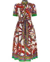 Dolce & Gabbana - Dolce & Gabbana 'Carretto' Dress - Lyst