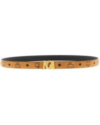 MCM - Logo Buckle Belt - Lyst