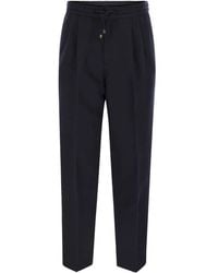 Brunello Cucinelli - Leisure Fit Trousers - Lyst