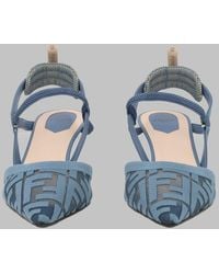 Fendi - Slingback "Colibrì Lite" Con Tacco Medio - Lyst