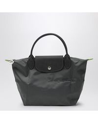Longchamp - Graphite-Coloured S Le Pliage Bag - Lyst