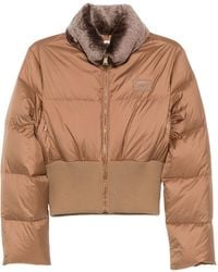 Fendi - Heritage Short Down Jacket - Lyst