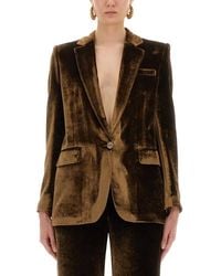Etro - Velvet Jacket - Lyst