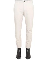 Department 5 - Pants With Logo Patch - Lyst