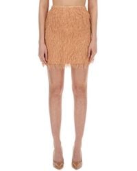 Alysi - Frizzy Mini Skirt - Lyst