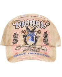 DIESEL - Cotton Hat - Lyst