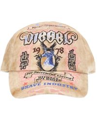 DIESEL - Cotton Hat - Lyst