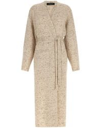 Fabiana Filippi - Buttoned Yarn Cardigan - Lyst
