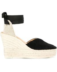 Manebí - Manebi Hamptons Suede Heart-Shaped Wedge Espadrilles - Lyst