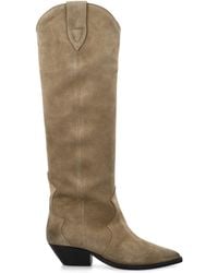 Isabel Marant - Denvee Leather Boots - Lyst