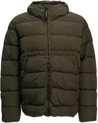 C.P. Company - C.P.Company "Chrome-R Goggle" Short Down Jacket - Lyst
