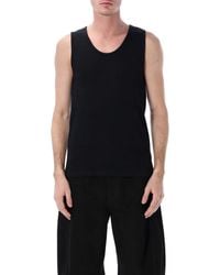 Lemaire - Cotton Linen Rib Tank - Lyst