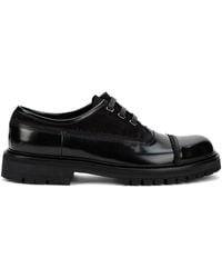 Dolce & Gabbana - Dolce & Gabbana Leather And Fabric Shoes - Lyst