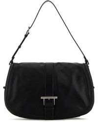 McQueen - Leather Maxi Satchel Shoulder Bag - Lyst