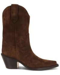 Paris Texas - "Dakota" Mid Boot T. 60 - Lyst