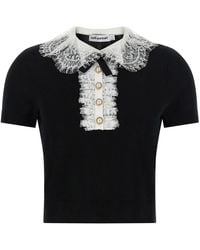 Self-Portrait - Wool Blouse - Lyst