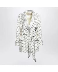 Valentino - Supergrain Jacket With Plusdepois Print - Lyst