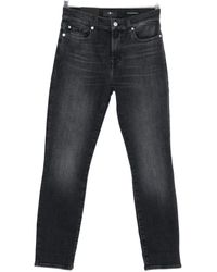 7 For All Mankind - "Blacky" Bootcut Jeans - Lyst