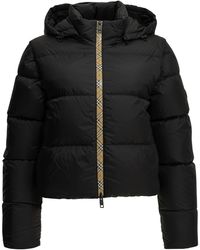 Burberry - "Langdale" Short Down Jacket - Lyst