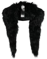 SAPIO - Long Fur Collar - Lyst