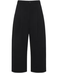 Studio Nicholson - Sorte Pants Cotton - Lyst