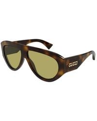 Gucci - Signoria Pilot Sunglasses - Lyst
