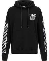 Off-White c/o Virgil Abloh - 'Motion Arrow Skate' Hoodie - Lyst
