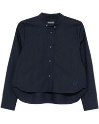 Emporio Armani - Cotton Shirt - Lyst