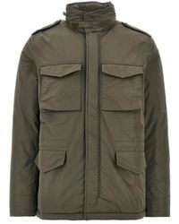 Aspesi - Padded Nylon Minifield Jacket - Lyst