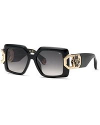 Philipp Plein - Titanium Sunglasses - Lyst