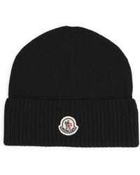 Moncler - Wool Beanie - Lyst
