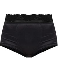 Dolce & Gabbana - Dolce & Gabbana Tulle And Satin Briefs - Lyst