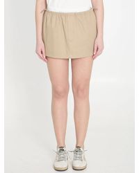 Alexander Wang - Mid-Rise Mini Skirt - Lyst