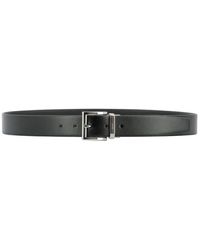 Prada - Saffiano Double Leather Belt - Lyst