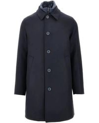 Herno - Wool Coat - Lyst