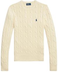 Polo Ralph Lauren - Touch Julianna Cable-Knit Sweater - Lyst