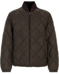 Prada - Quilted Down Jacket - Lyst