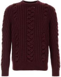 McQueen - Wool Sweater - Lyst