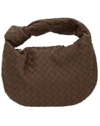 Bottega Veneta - Teen Jodie Intrecciato Nocciola Leather Bag - Lyst