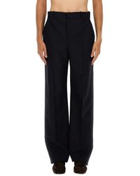 Saint Laurent - High Waist Pants - Lyst