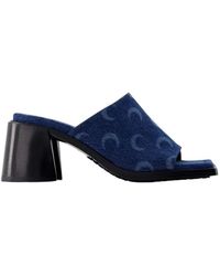 Marine Serre - Serre Heeled Mules - Lyst