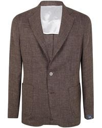 Barba Napoli - Easy Single Breast Jacket - Lyst