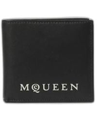McQueen - Calf Skin Wallets - Lyst