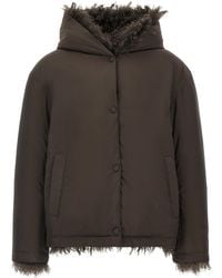 Army by Yves Salomon - Reversible Fur Down Jacket - Lyst